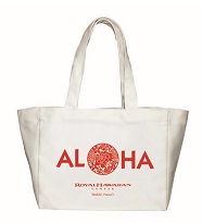 小サイズ　センターオリジナルのALOHAトートバッグ